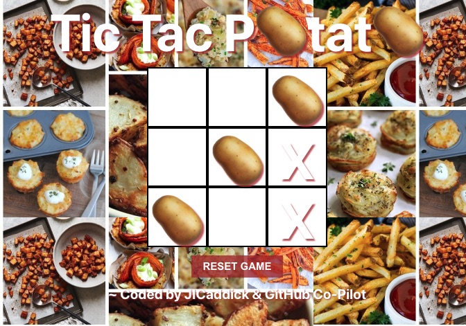 Tic-tac-potato